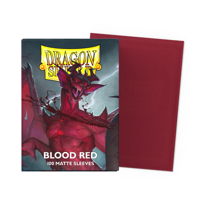 Dragon Shield Matte Sleeves - Blood Red Simurag (100) - official product image