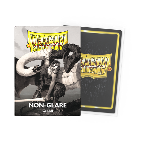 Product image: Dragon Shield Clear Non-Glare Matte Sleeves V2 (100)
