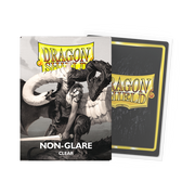 Product image: Dragon Shield Clear Non-Glare Matte Sleeves V2 (100)