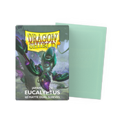 Dragon Shield Eucalyptus Dual Matte Japanese-size sleeves (60) - official retail packaging