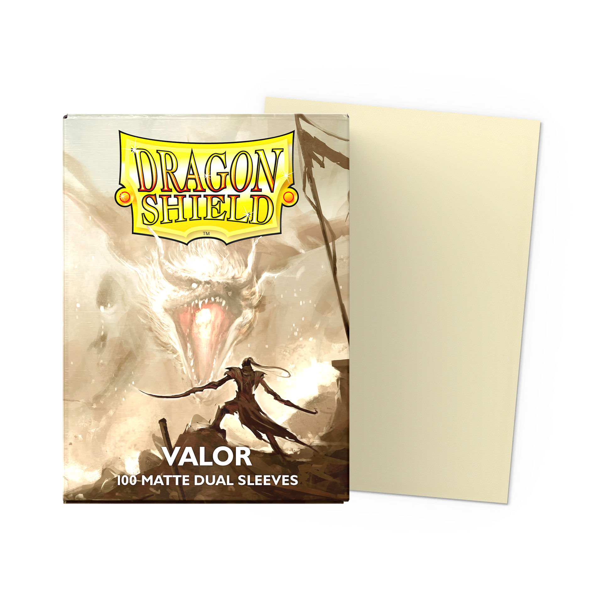 Dragon Shield Dual Matte Sleeves - Valor (100) - official product image