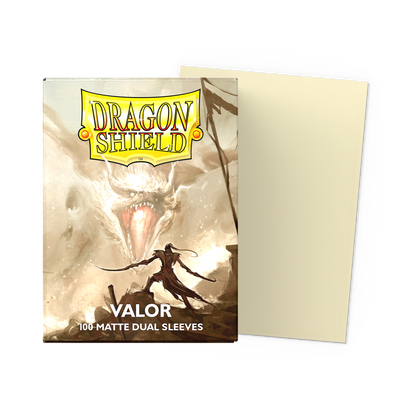 Dragon Shield Dual Matte Sleeves - Valor (100) - official product image