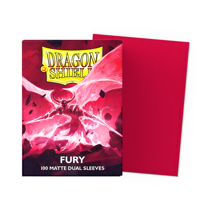 Dragon Shield Japanese Dual Matte Sleeves - Fury preorder product image