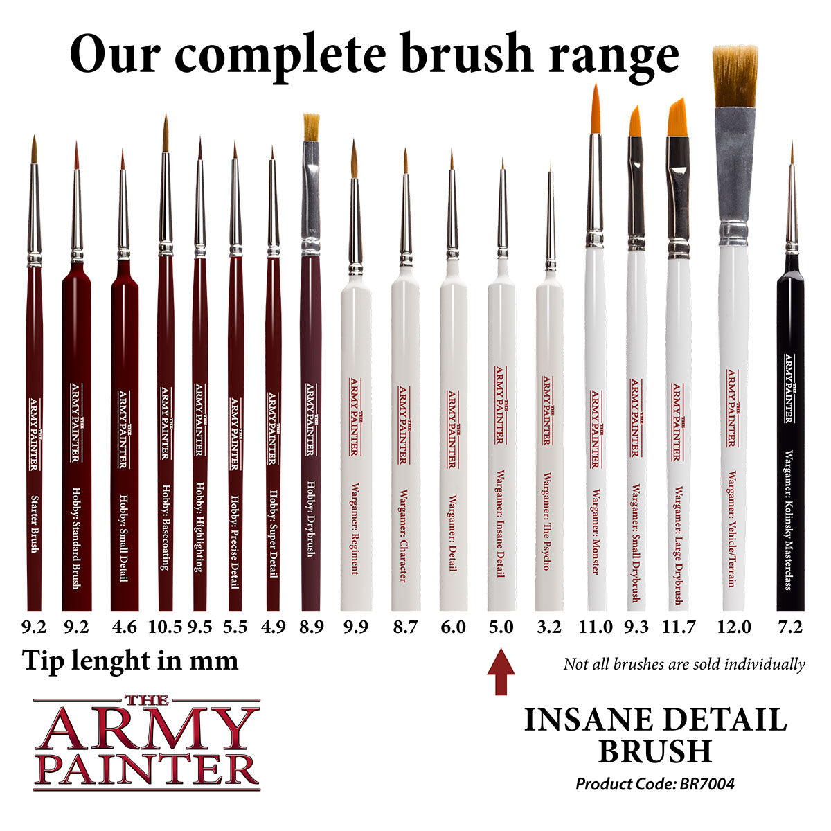 TAP - Wargamer Brush: Insane Detail - official product image 4