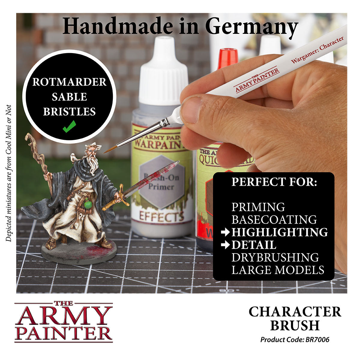 TAP - Wargamer Brush: Character - official product image 2