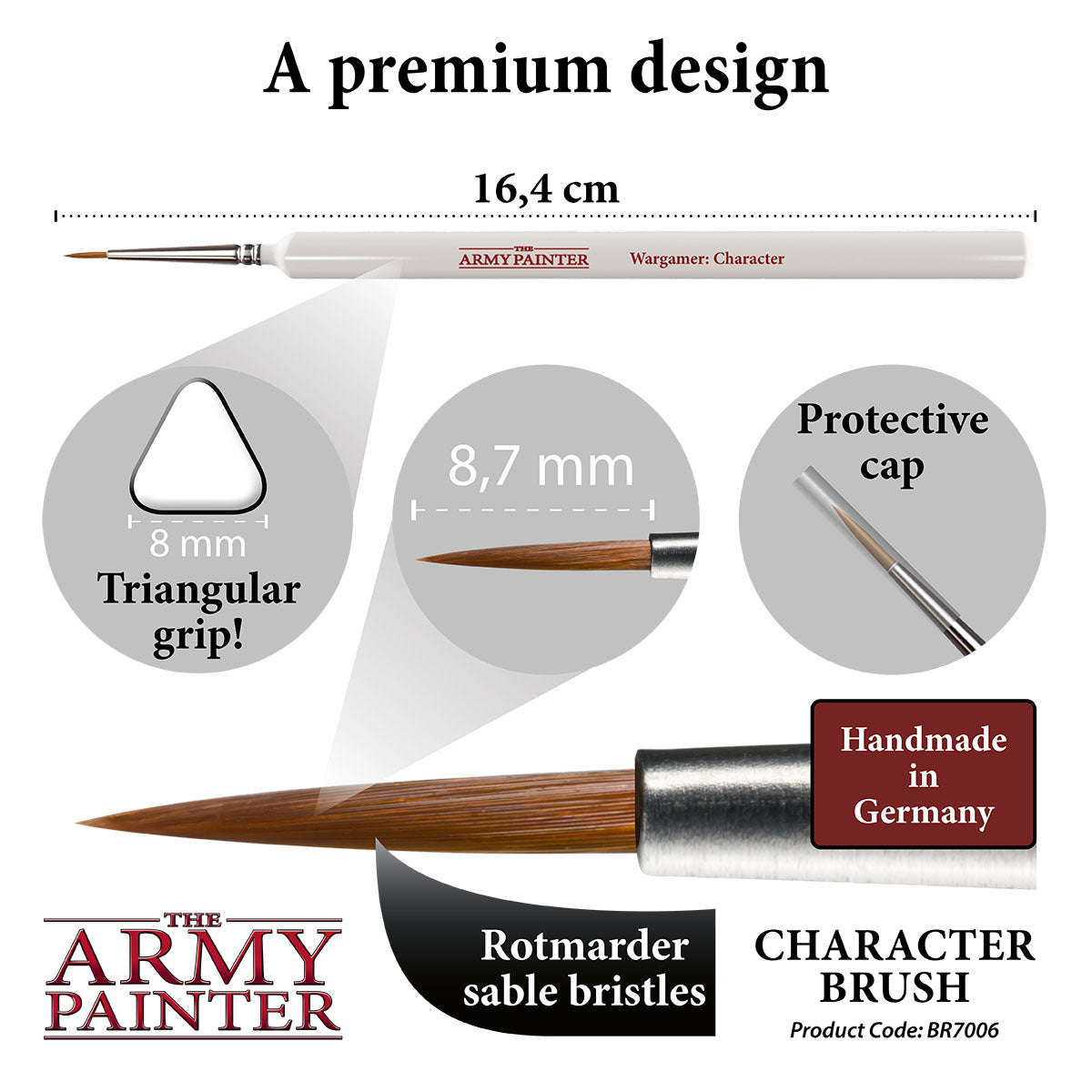 TAP - Wargamer Brush: Character - official product image 3
