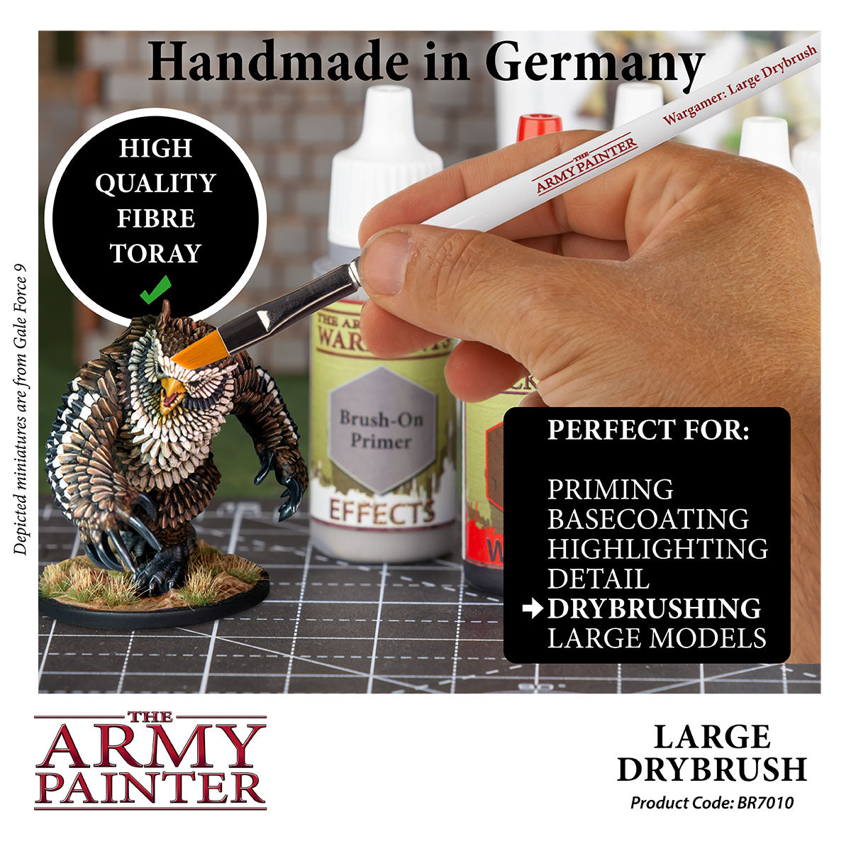 TAP - Wargamer Brush: Large Drybrush - official product image 2