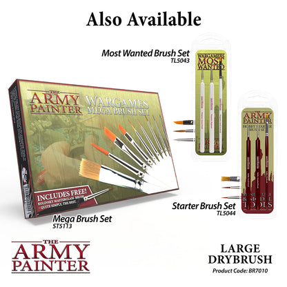 TAP - Wargamer Brush: Large Drybrush - official product image 6