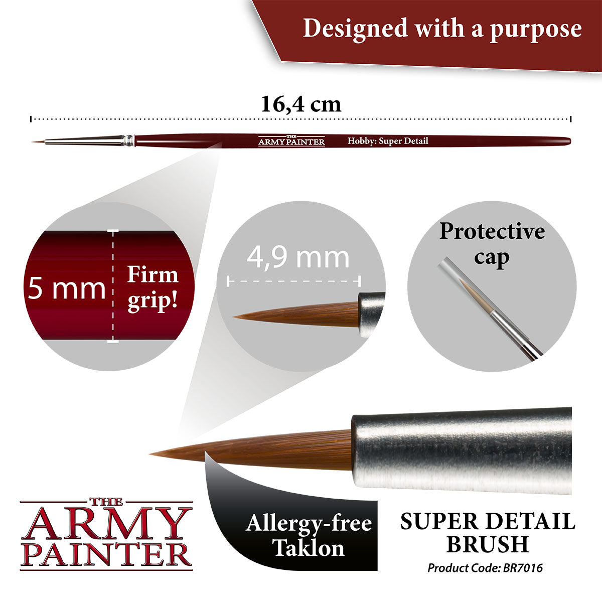 TAP - Hobby Brush: Super Detail - official product image 3