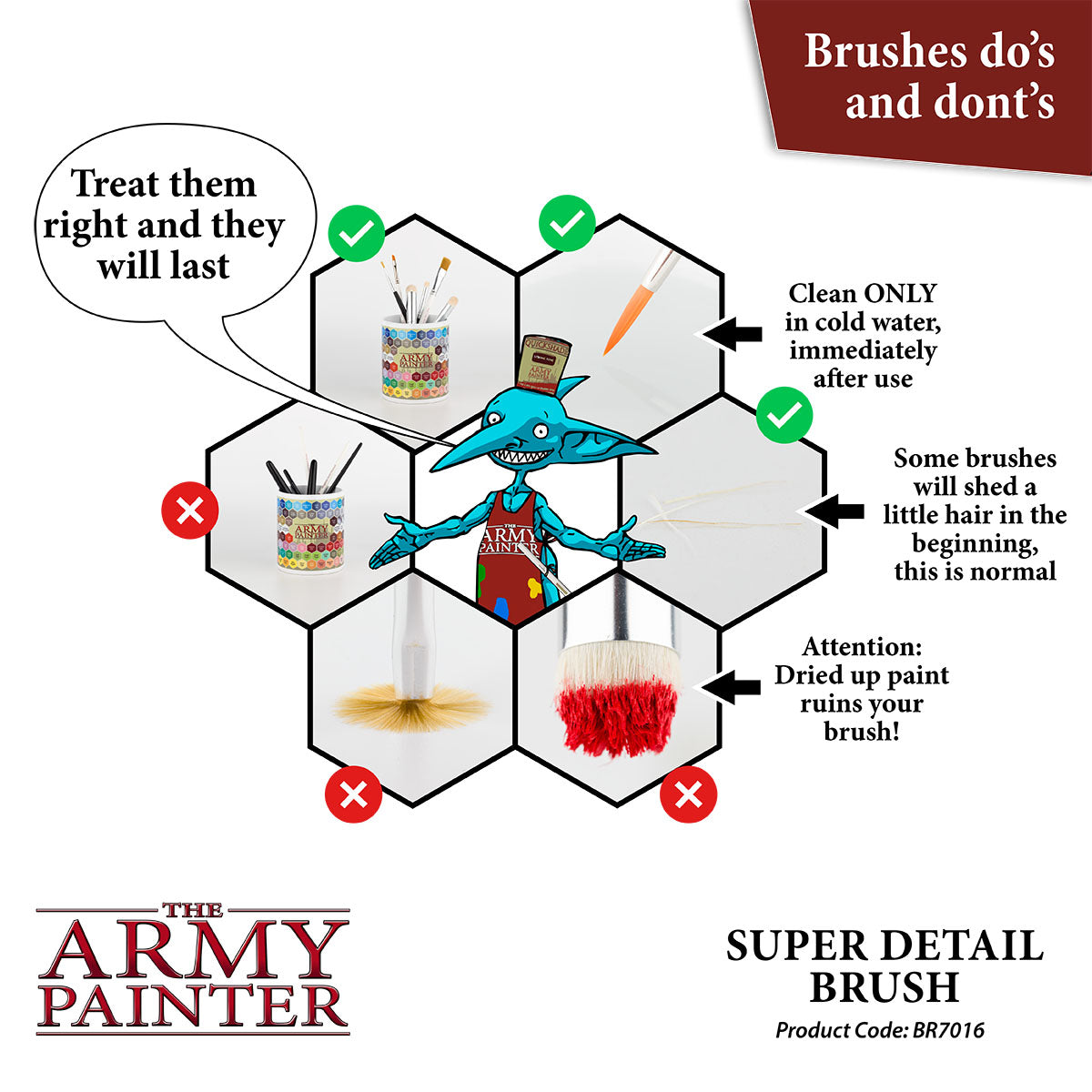 TAP - Hobby Brush: Super Detail - official product image 5