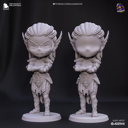 Lae'zel Chibi Figure - Baldur's Gate 3 - Alternate view 7