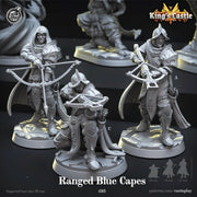 Human Ranger Miniature - resin tabletop miniature front view