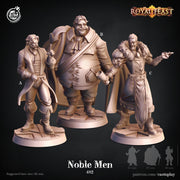 Noble Man Miniature - resin tabletop miniature front view