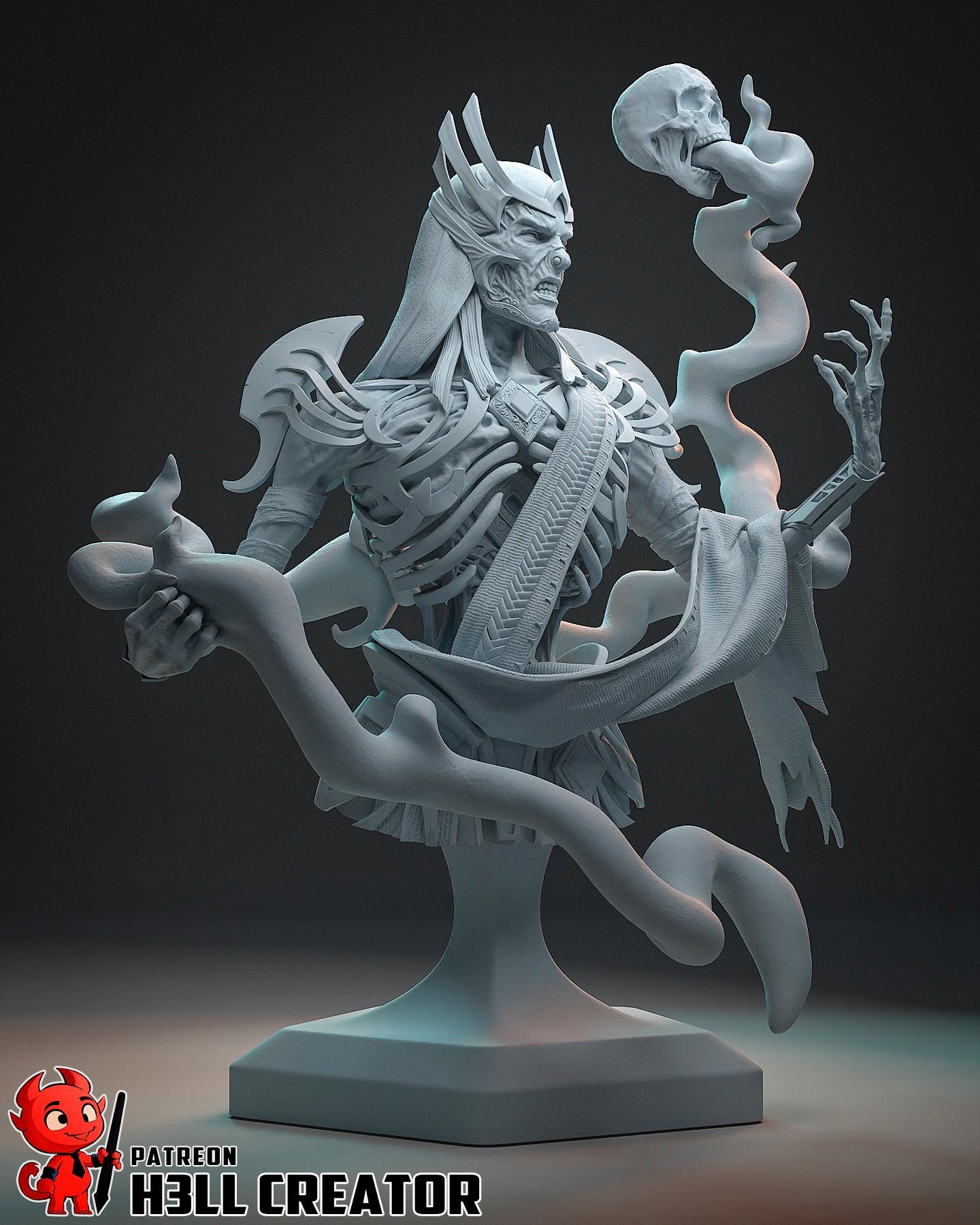 Vecna Dunegons & Dragons Bust - Alternate view 6