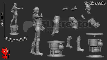 Vi Figure - Arcane - Alternate view 7