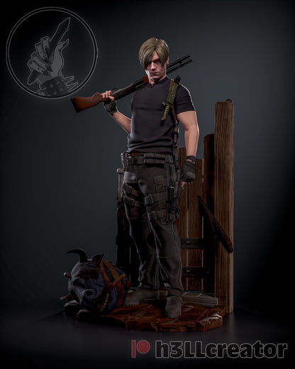 Leon Kennedy Residual Evil 4 Remake Figure - Alternate view 7