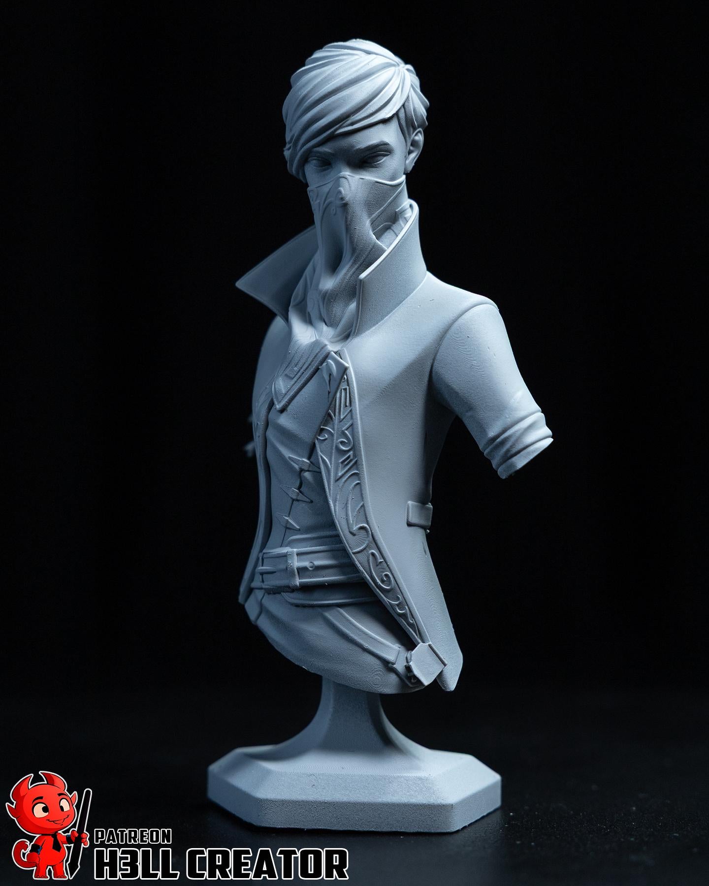 Emily Dishonored 2 Bust Resin Figurine FAN MADE