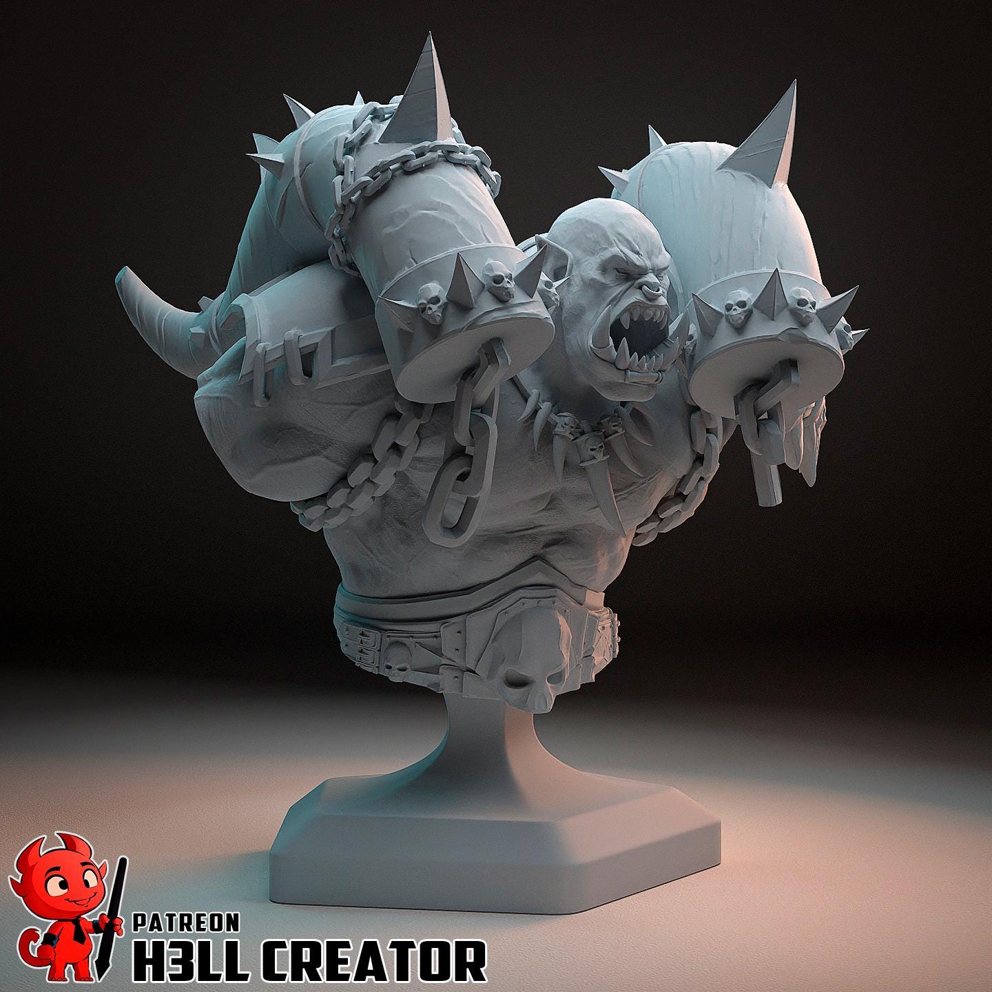 Garrosh Hellscream Bust - World of Warcraft - Alternate view 5