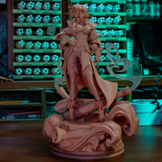 Miss Fortune Ruined King Figure - League of Legends - resin tabletop miniature front view