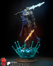 Rellana Figure - Elden Ring - resin tabletop miniature front view