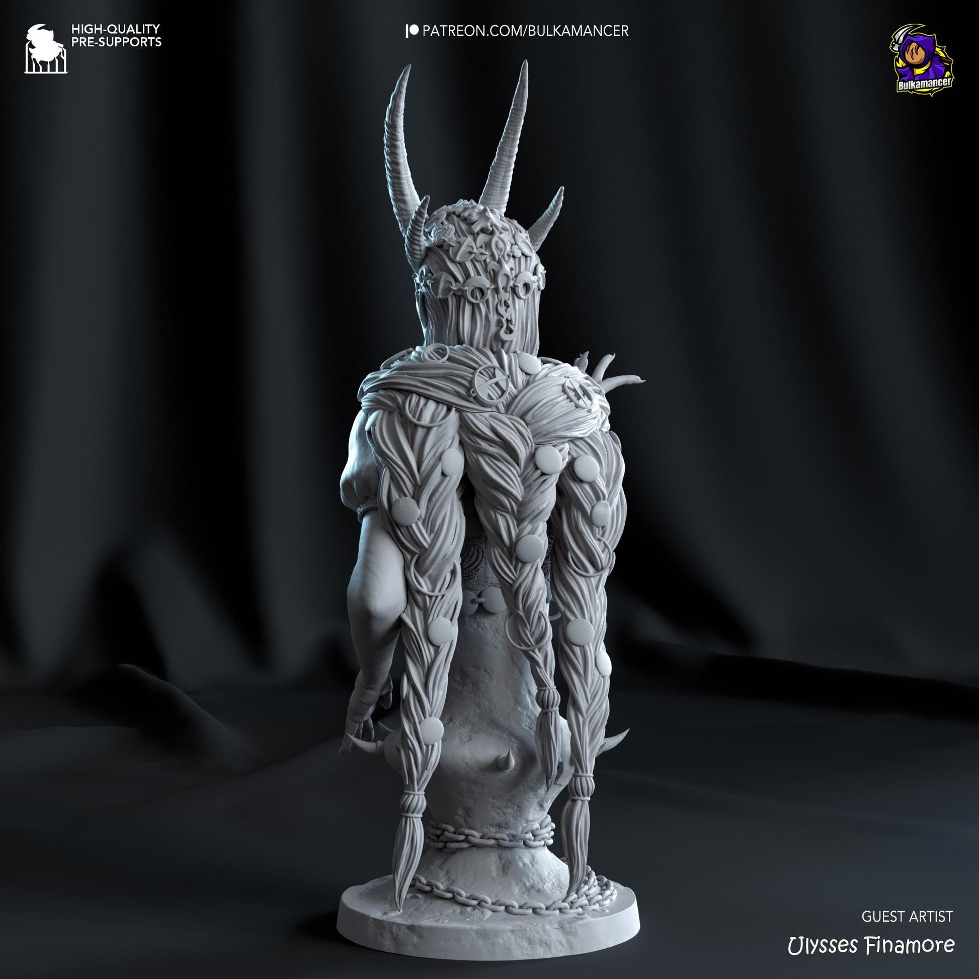 Mizora Bust - Baldur's Gate 3 - Alternate view 2