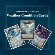 Weather Condition Cards - digital download preview