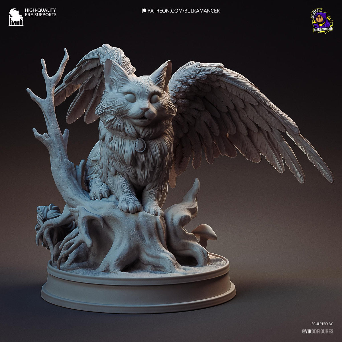 Tara Figure - Baldur's Gate 3 - resin tabletop miniature front view