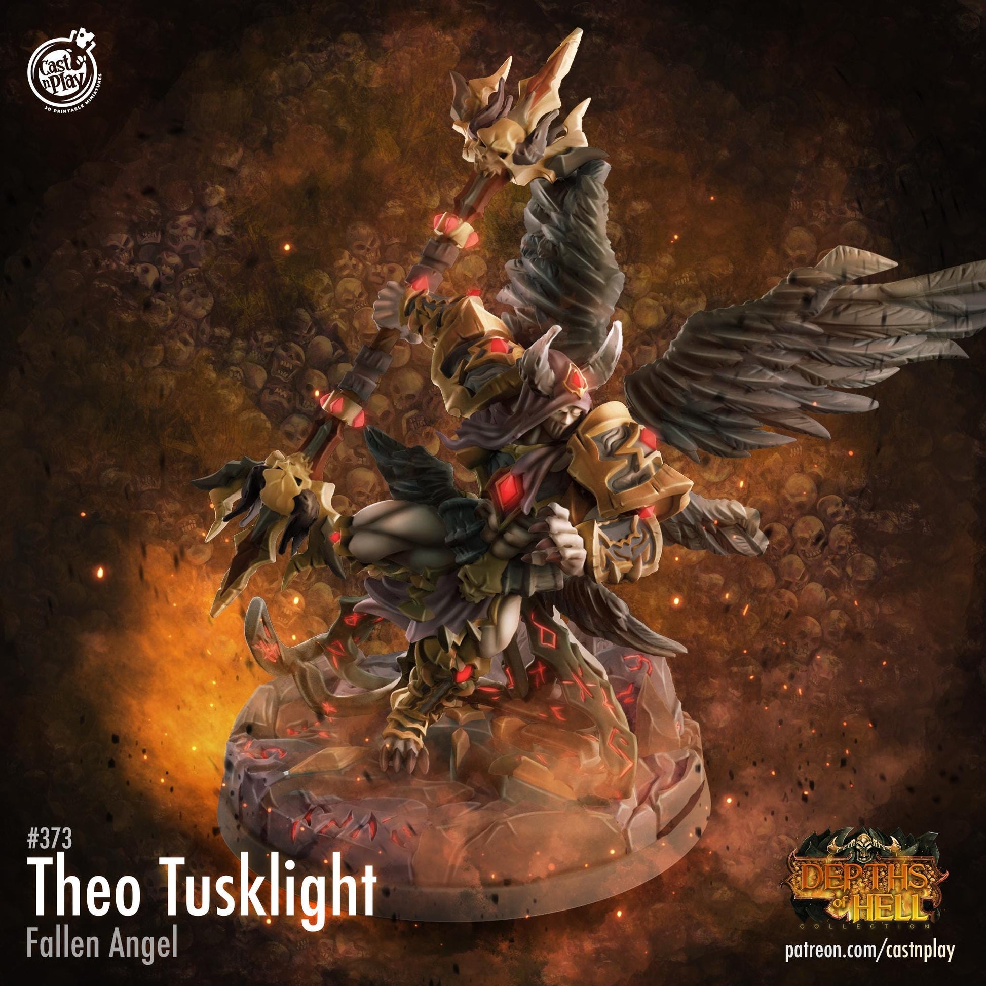 Fallen Angel Miniature