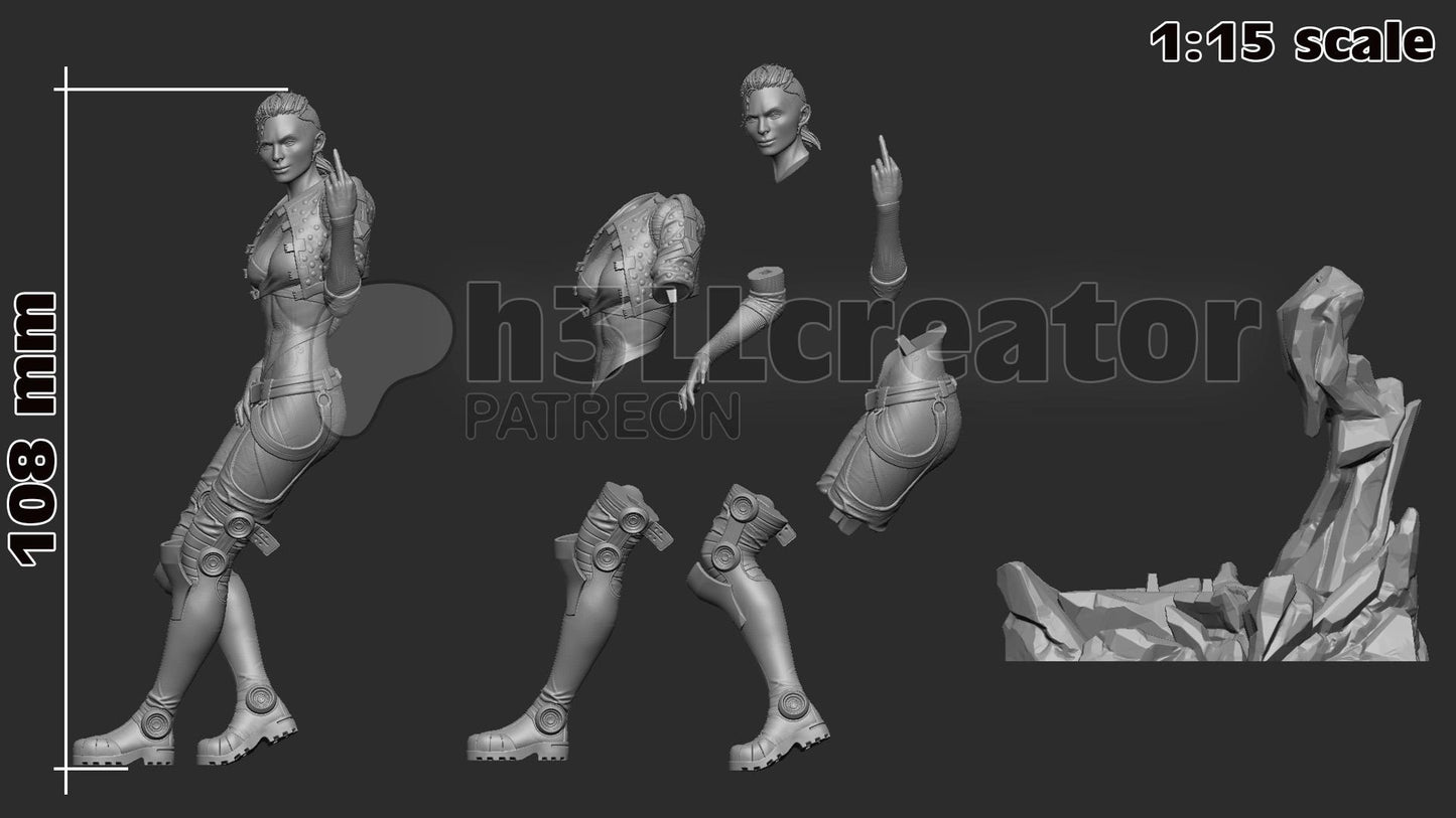 Jack Figure - Mass Effect - Alternate view 7