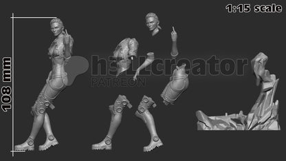 Jack Figure - Mass Effect - Alternate view 7