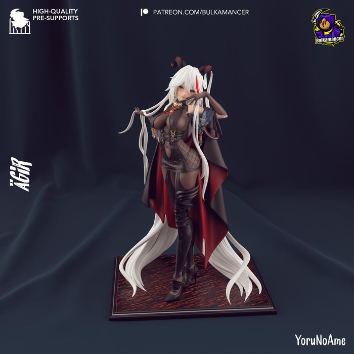 Agir Resin Miniature Figurine Game Character Azur Lane Game Character Gift for Him Her Birthday Gift NSFW I Anime