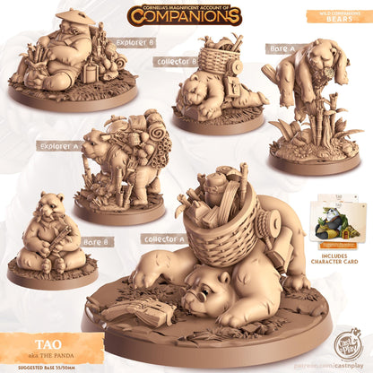 Panda Animal Companion Miniature