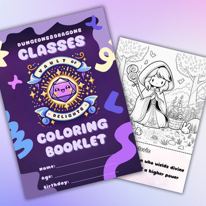 Classes Coloring Booklet