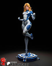 Invisible Woman Figure - Marvel Rivals - resin tabletop miniature front view