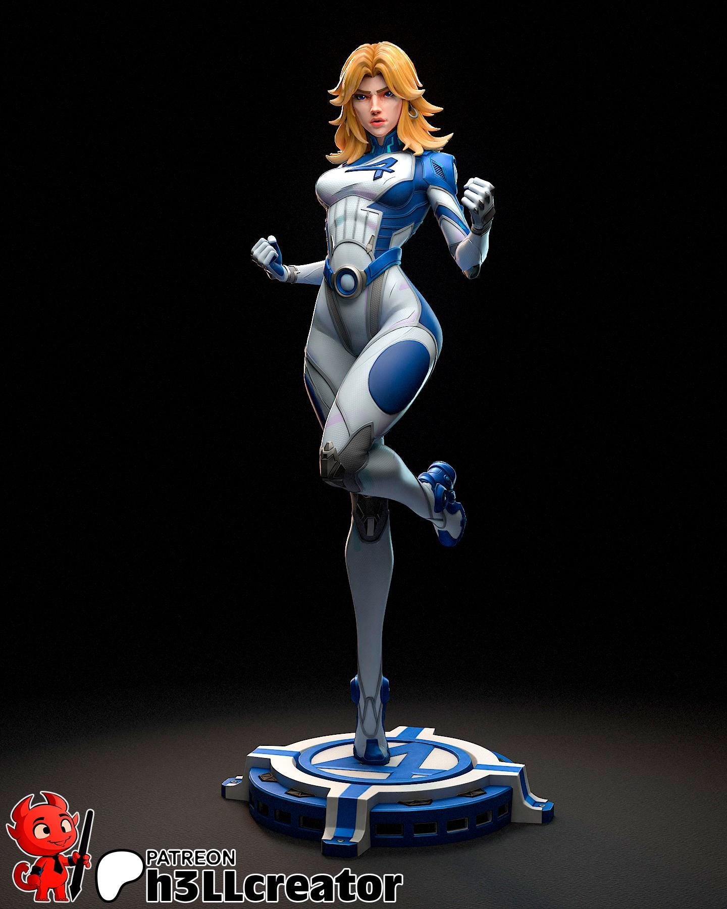 Invisible Woman Figure - Marvel Rivals