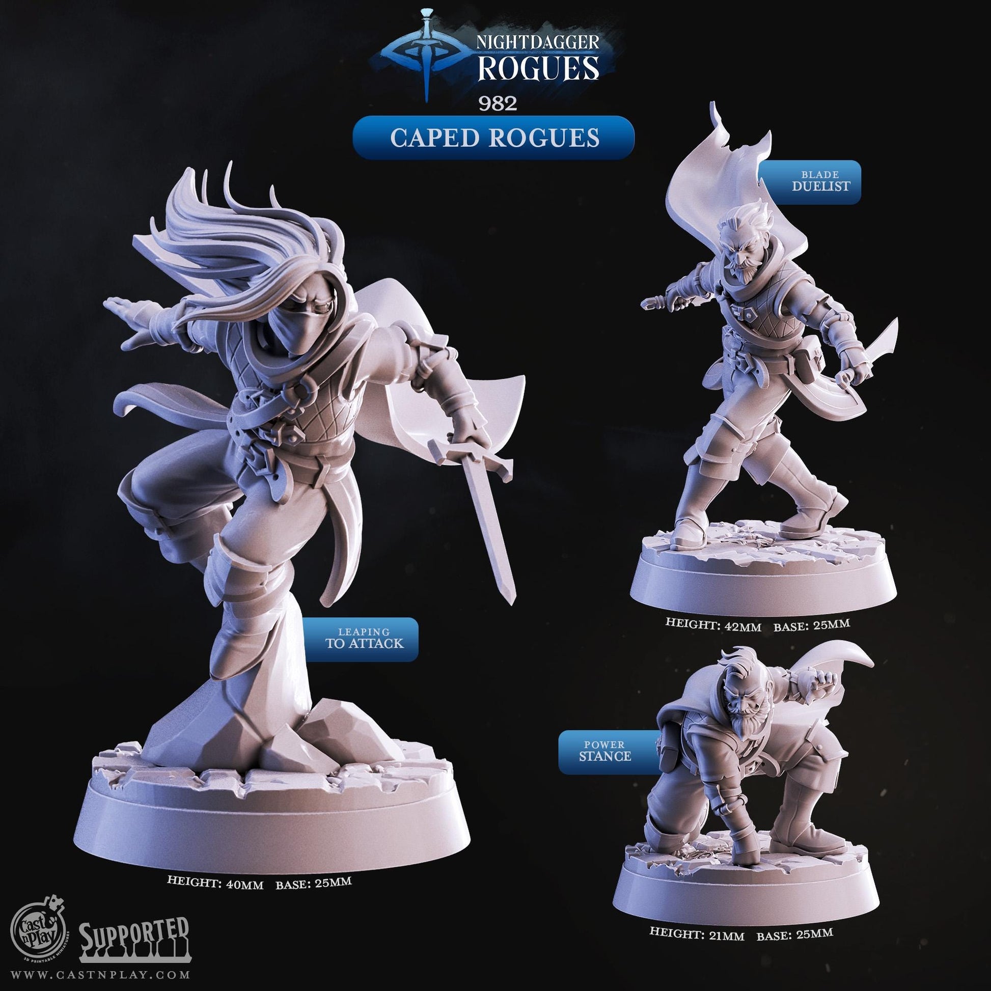 Rogue Miniature - Alternate view 2
