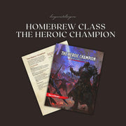 Heroic Champion Homebrew Class Guide - digital download preview