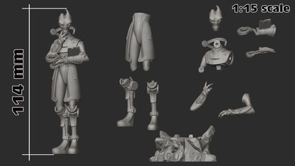Mordin Solus Figure - Mass Effect - Alternate view 2