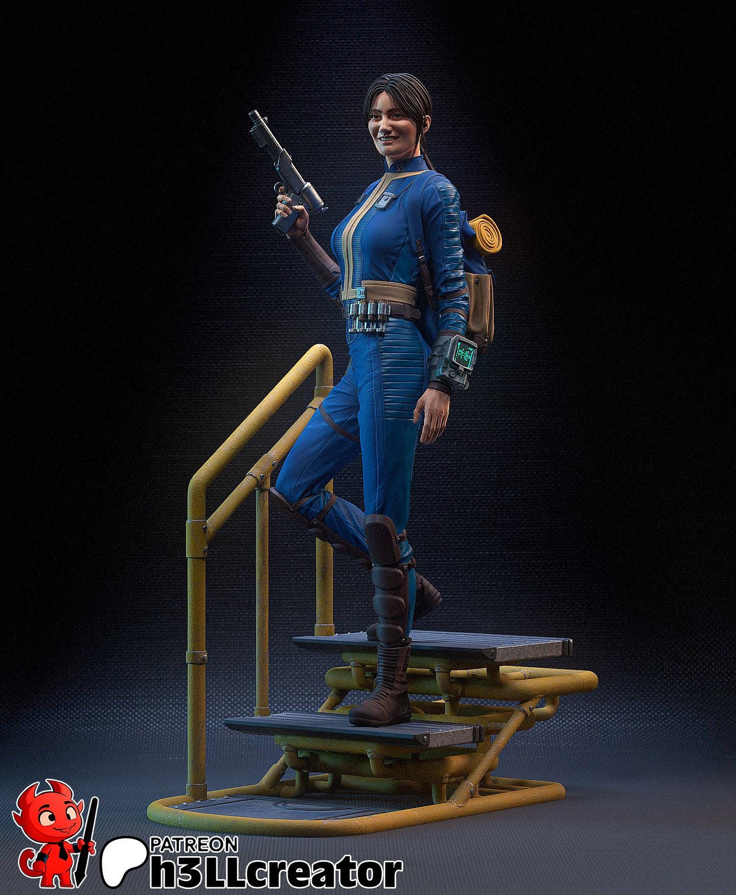 Lucy MacLean TV Character Fallout Figure - Alternate view 2