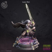 Paladin Miniature - resin tabletop miniature front view