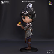 Shadowheart Chibi Figure - Baldur's Gate 3 - resin tabletop miniature front view