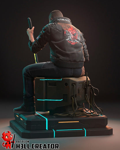 Male V Figure - Cyberpunk 2077 - Alternate view 3