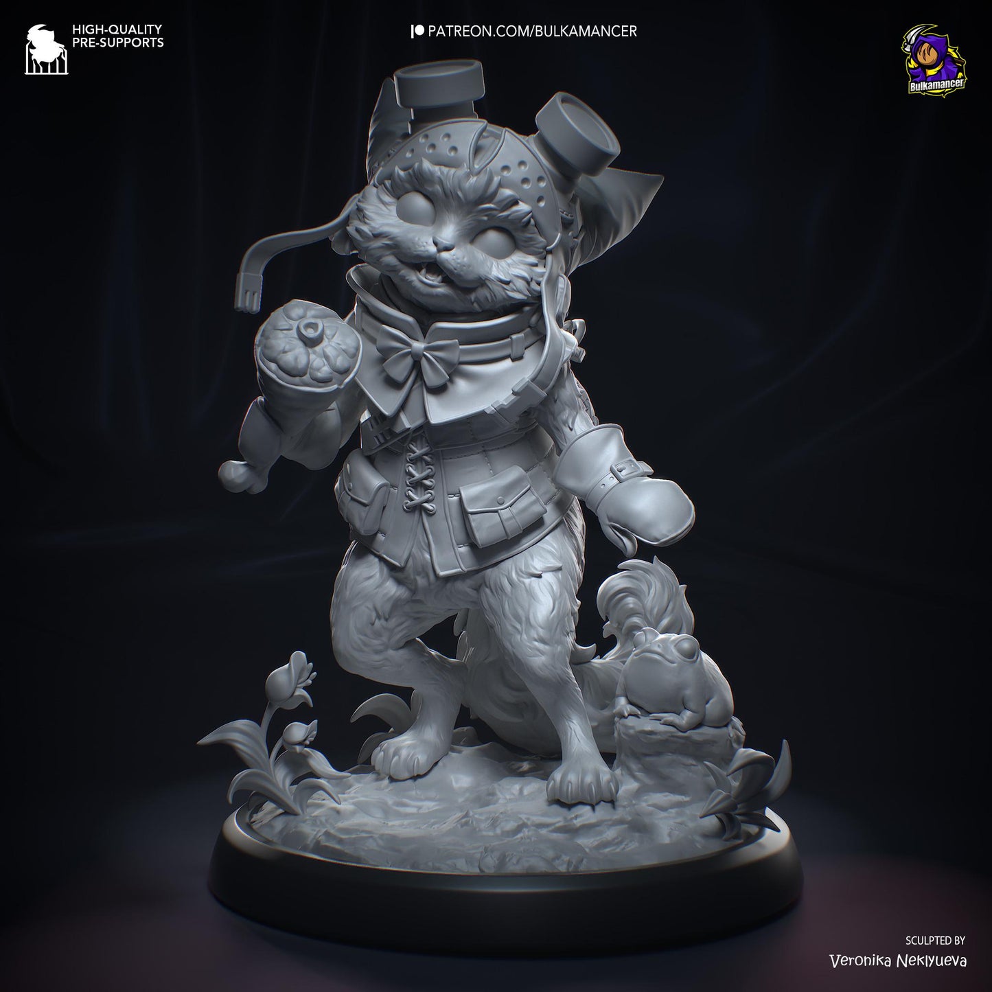 Palico and Toad Figure - Monster Hunter Wilds - Alternate view 4