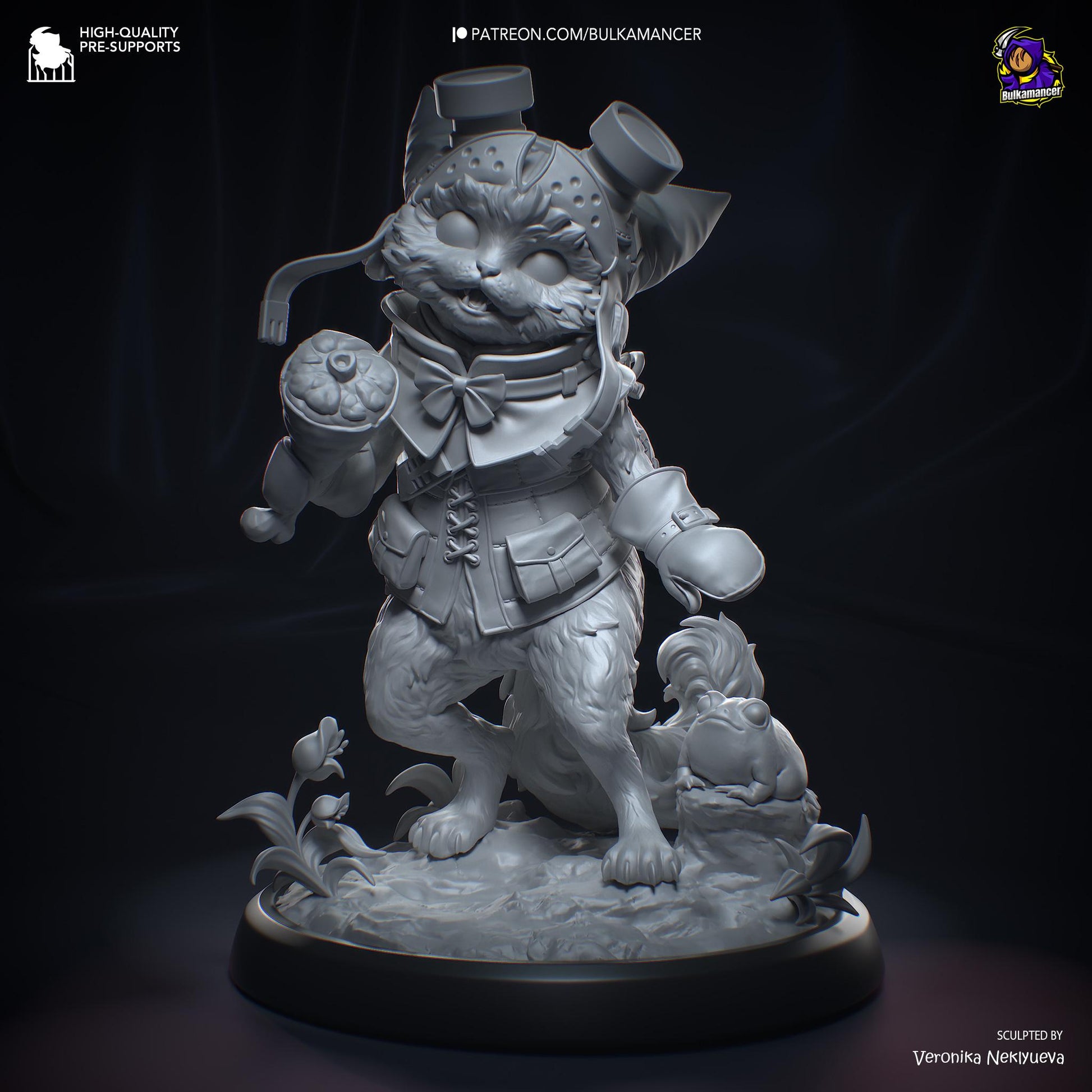 Palico and Toad Figure - Monster Hunter Wilds - Alternate view 4