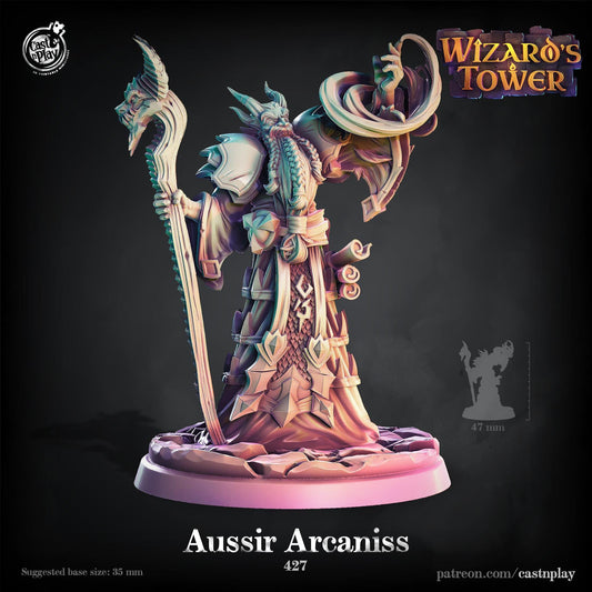 Tiefling Wizard Miniature