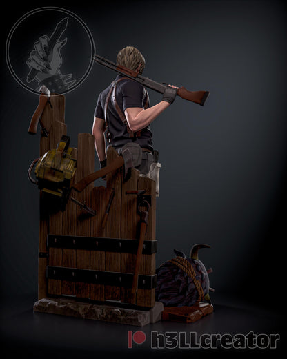 Leon Kennedy Residual Evil 4 Remake Figure - Alternate view 5