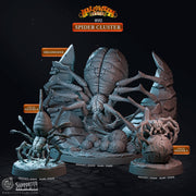 Spider Miniature - resin tabletop miniature front view