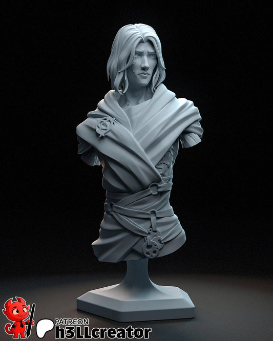 Viktor Bust Resin Miniature Figurine Game Character League of Legends Arcane Gift for Him Her Birthday Gift Anime