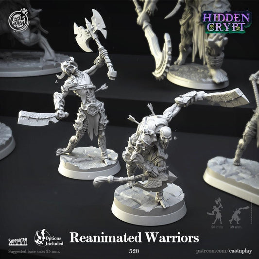 Undead Warrior Miniature