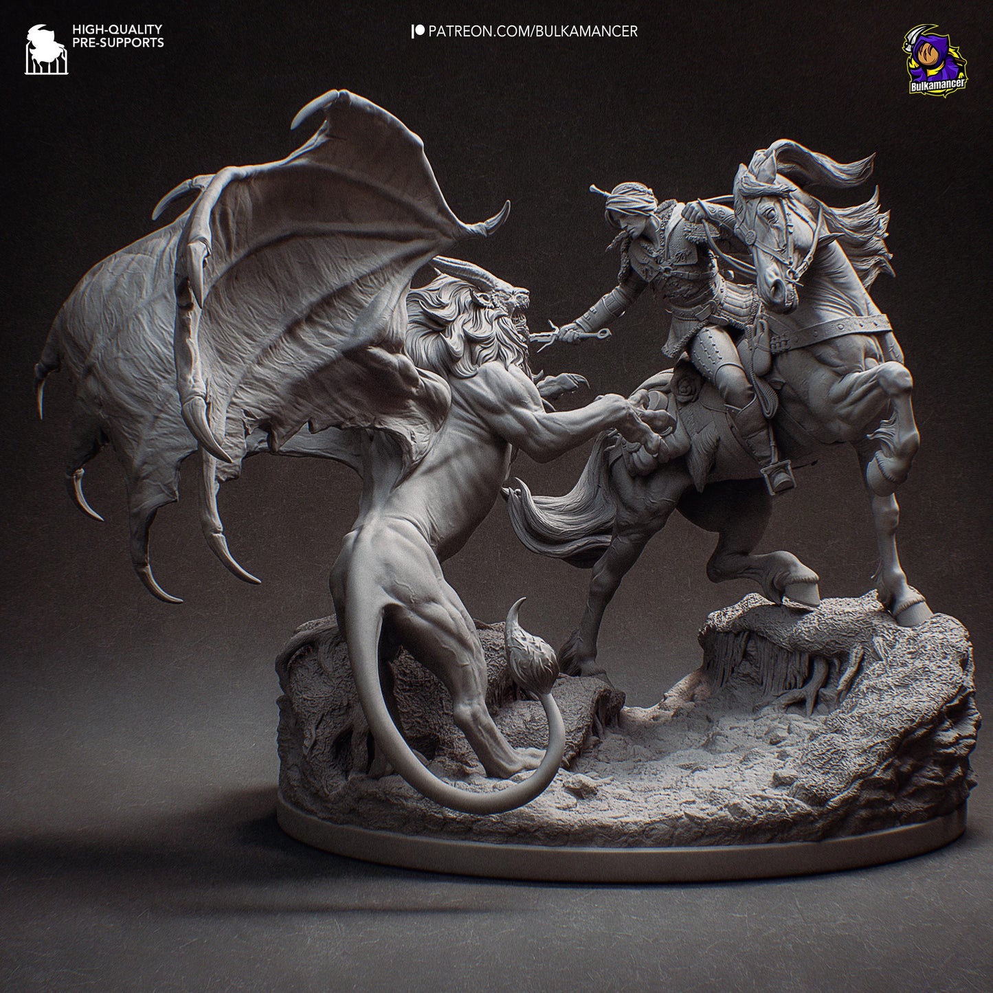 Ciri Manticore The Witcher Diorama Figure - Alternate view 8